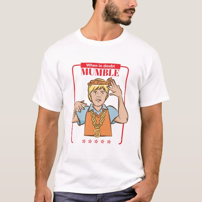 När du är osäker, blanda mycket old school t shirt (Framsida)