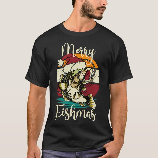 när du är osäker, fiska. fiske t shirt (Framsida)