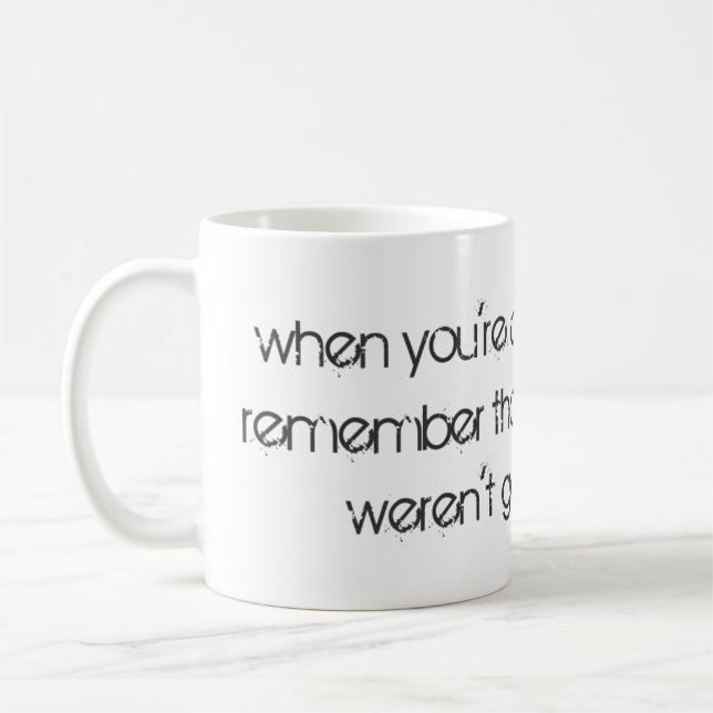 När du är på väg till Ge.. Kaffemugg (Vänster)