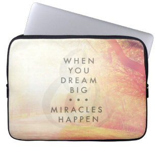 När du drömm laptop sleeve