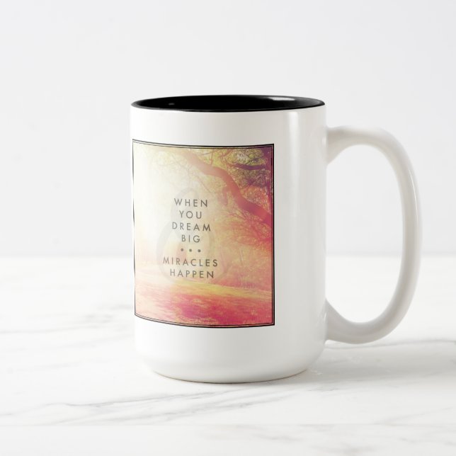 När du drömm Två-Tonad mugg (Höger)