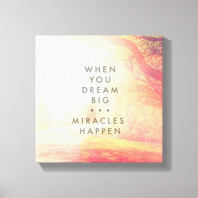 När du drömmer canvastryck (Framsida)
