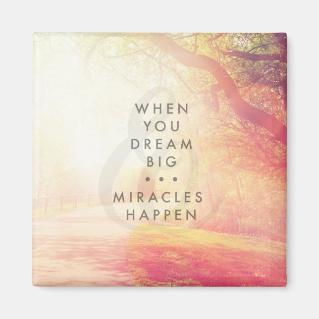 När du drömmer magnet (Framsidan)