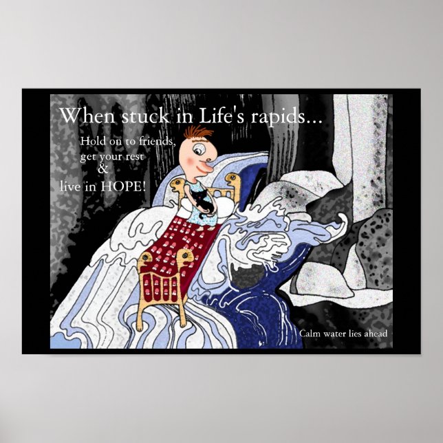 När du fastnade i Liys Rapid... Poster (Framsidan)