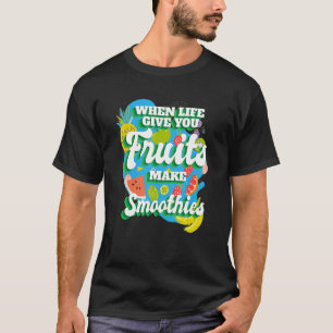 När du fruktar i Ge röker jag Smoothies Smoothie F T Shirt
