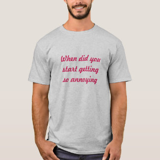 NÄR DU GJORDE DIG ( UNISEX ) T-SHIRT