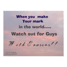 NÄR DU GÖR DIN MARK