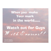 NÄR DU GÖR DIN MARK