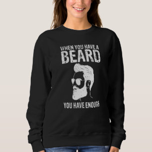 När du har ett skägg har du tillräckligt med vikin t shirt