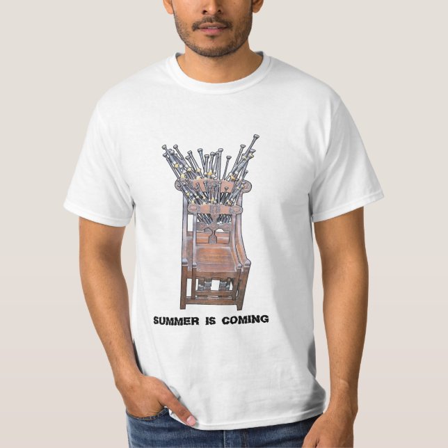 När du inte kan vänta på pipettsäsongen! t shirt (Framsida)