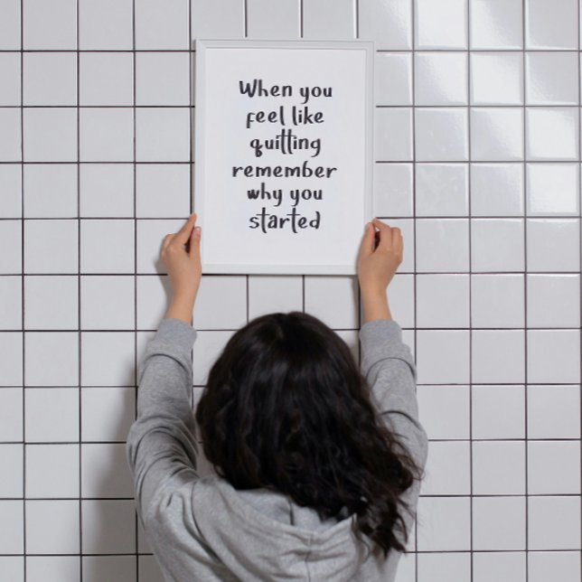 När du känner att du vill avsluta grafik med arbet poster (Skapare uppladdad)