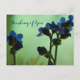 När du känner dig blå.. vykort