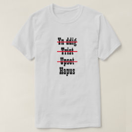 När du lägger till Trist Upset Hapus | Arg Ledsen  T Shirt