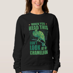 När du läser det här, titta inte på min kameleon t shirt