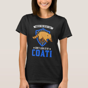 När du läser det här, titta inte på min kompis t shirt