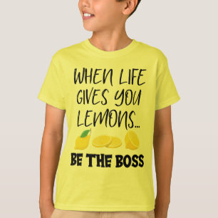 När du lever Ge är du lejonerna Chef T Shirt