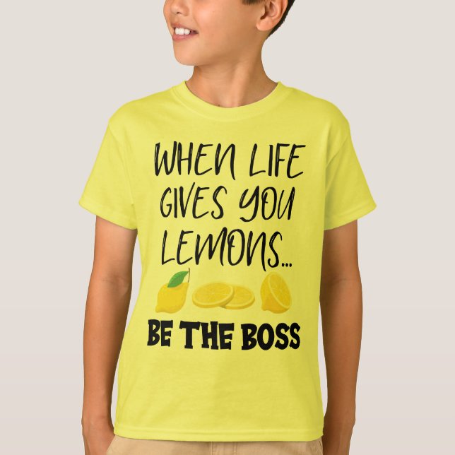 När du lever Ge är du lejonerna Chef T Shirt (Framsida)