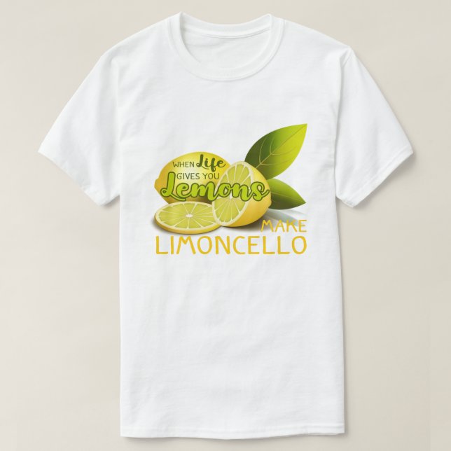 När du lever Ge gör du legotillverkning T Shirt (Design framsida)