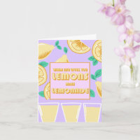 "När du lever Ge, gör Lemonade till Cute"