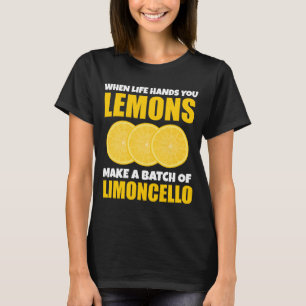 När du lever Händer lejonerar du till batchlimon T Shirt