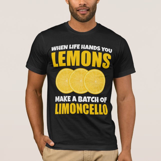 När du lever Händer lejonerar du till batchlimonce T Shirt (Framsida)