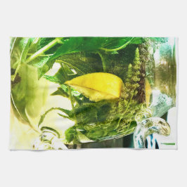 När du lever i ge citroner kökshandduk