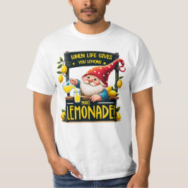 När du lever i ge gör du citron till lemonad t shirt
