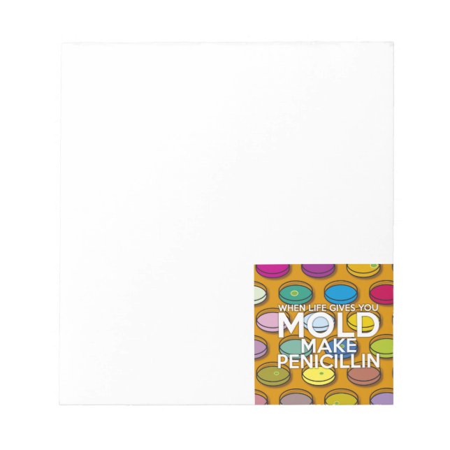 NÄR DU LIV GE GÖR DU PENICILLIN ANTECKNINGSBLOCK (Framsida)