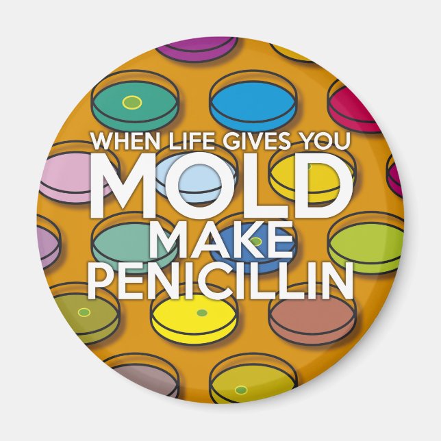 NÄR DU LIV GE GÖR DU PENICILLIN MAGNET (Framsidan)