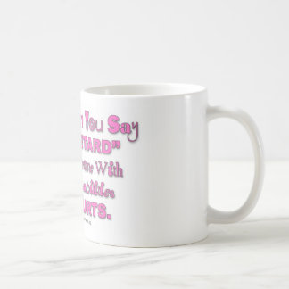 När du något att säga "fördröjer", ontr någon kaffemugg