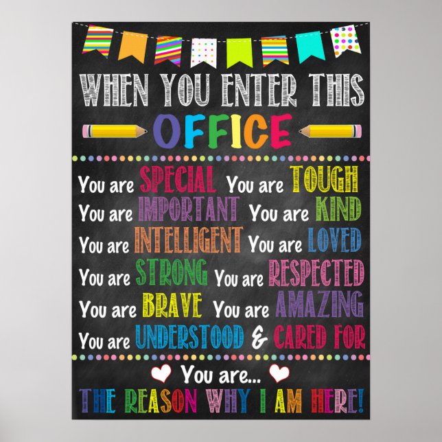När du öppnar den här Office School Adselor Poster (Framsidan)