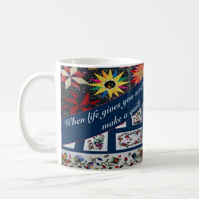 När du skrapar Händer blir du en citat Kaffemugg (Vänster)