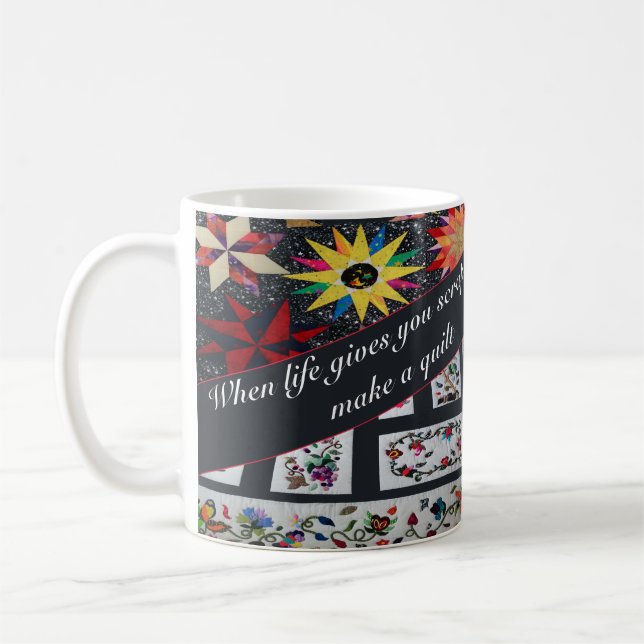 När du skrapar Händer blir du en citat Kaffemugg (Vänster)