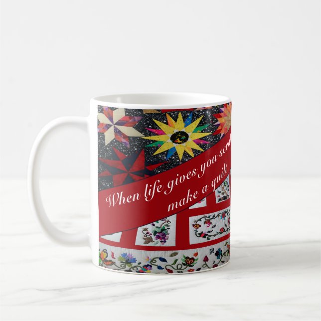 När du skrapar Händer blir du en citat Kaffemugg (Vänster)