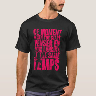 När du startar pennanteckningsspråk vid Deux T Shirt