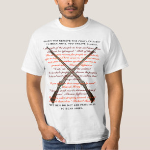 När du tar bort folkets rakt till björnärmar, t shirt