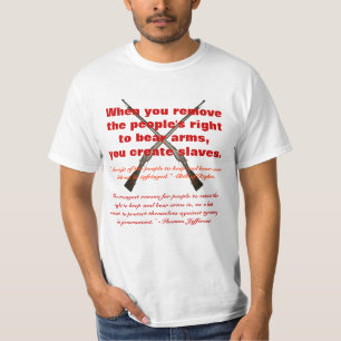 När du tar bort folkets rakt till björnärmar, tee shirt