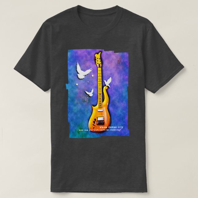 När duvor gråter musik t shirt (Design framsida)