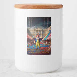 När en clown flyttar in i ett palats... mat etikett