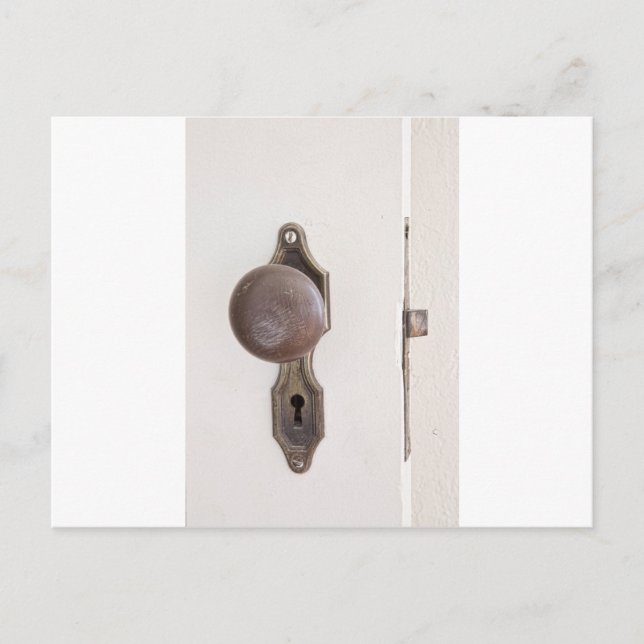 När en dörr stänger en annan öppnas vykort (Framsida)