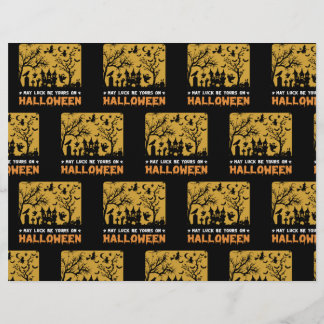 När en skrapbok för svarta romer är Papper Reklamblad