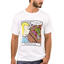 När förälskad pusselnedgång