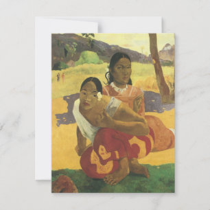 När giftar du dig? av Paul Gauguin, Vintage Art