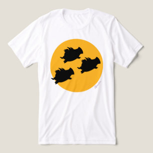 NÄR GRISAR FLYG ÖVER MÅNE AV Sandra Boynton T Shirt