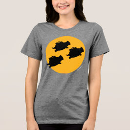 NÄR GRISAR FLYG ÖVER MÅNE AV Sandra Boynton T Shirt