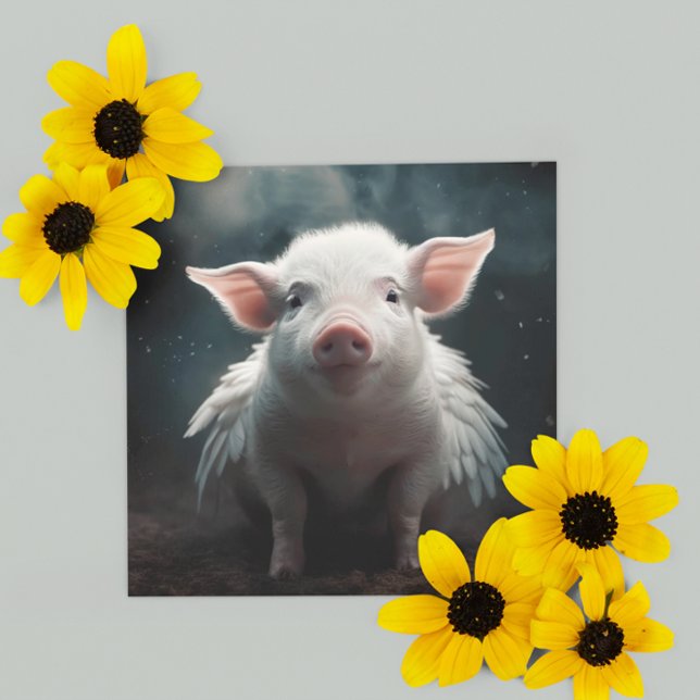 När grisar flyger inbjudningar (Skapare uppladdad)