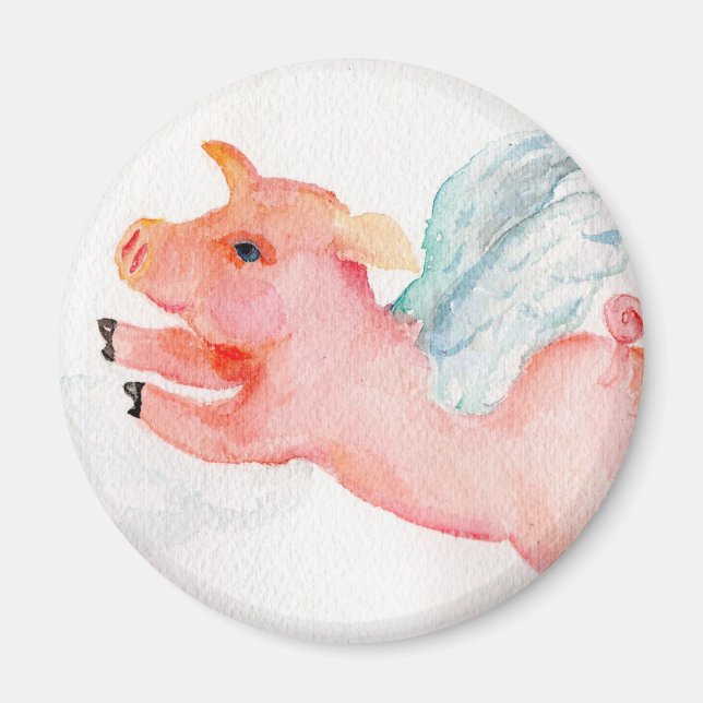 När Grisar flyger Magnet (Framsidan)