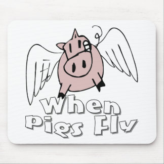 När grisar flyger musmatta