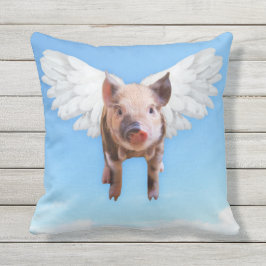 När Grisar fylls i rutnätskorgen Kudde