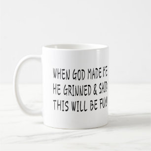 När Gud gjorde mig Kaffemugg